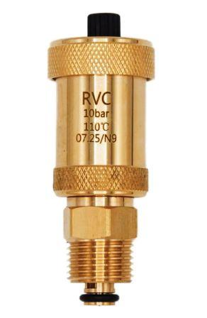 Воздухоотводчик автоматический НР 1/2" с отсечным клапаном RVC