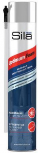 Пена монтажная бытовая Optimum Foam всесезонная 750мл SILA