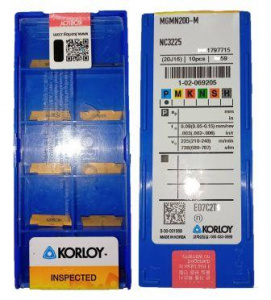 Пластина отрезная MGMN200-M NC3225 (уп 10шт) Korloy