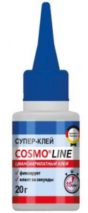 Клей секундный "Cosmo CA-500.390 / CA 12" 20г Cosmofen
