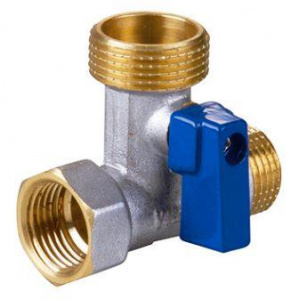 Кран шаровой тройник НР-НР-ВР 1/2"х3/4"х1/2" ViEiR