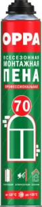 Пена монтажная профессиональная всесезонная 875мл OPPA