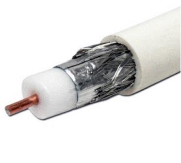 Кабель коаксиальный RG-6, CCS, 75 Ом LEEK