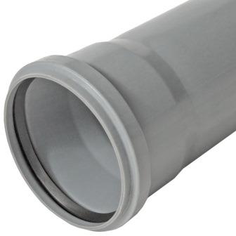 Труба в/к Дн110х2,7 L=1м BASE Valfex