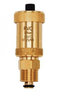 Воздухоотводчик автоматический НР 1/2" с отсечным клапаном RVC