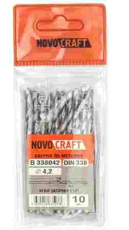 Сверло ц/х ср.сер 4,2х43х75 HSS 4241 Sand NovoCRAFT