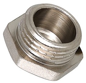 Заглушка НР 3/4" латунь никель VALTEC
