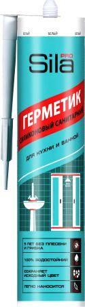 Герметик силиконовый санитарный бесцветный 280мл PRO Max Sealant SILA