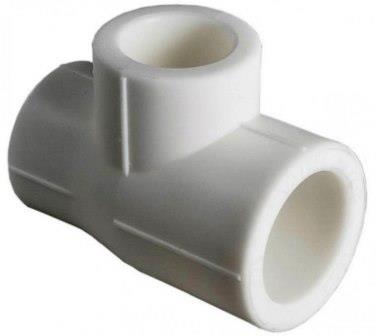 Тройник PP-R Дн32х25х20 белый Valfex