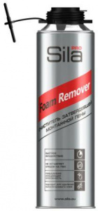 Очиститель монтажной пены 500мл PRO Foam Remover SILA