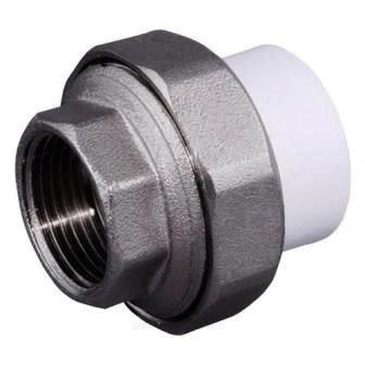 Американка PPR 20х1/2" ВР белая AQUALINK