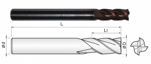 Фреза 4NFE 05005000V13050 TS600 TOOTOOL